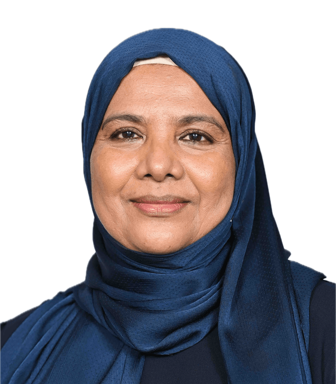 Portrait of Minister of Social and Family Development, Aishath Shiham, PhD